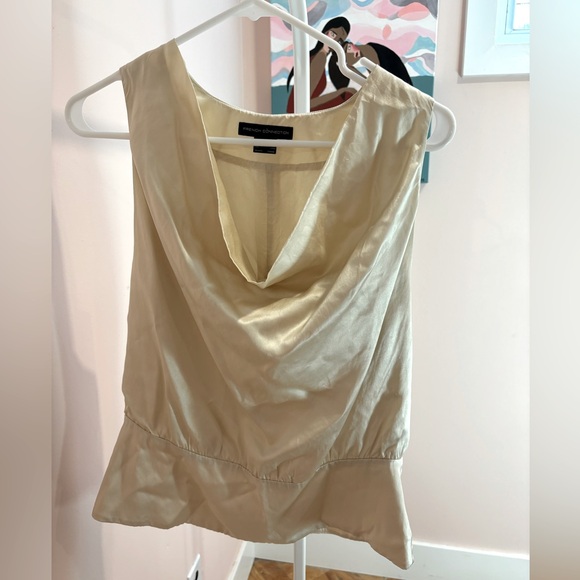 French Connection size 10 silk top - Picture 1 of 7